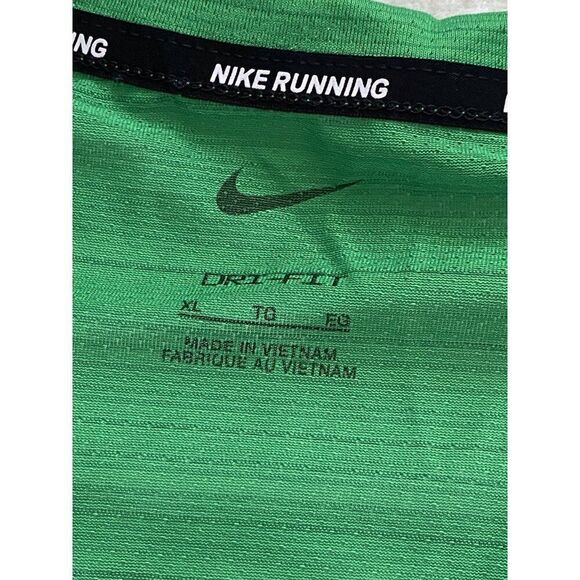 Nike Dri Fit KENYA TEAM ISSUED RUNNING Shirt Green CT0105-320 Men's XL NO TAGS - Picture 3 of 11